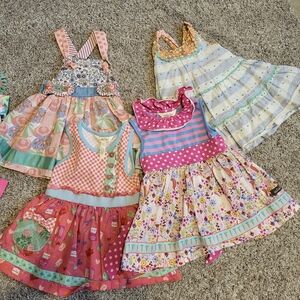Matilda Jane Colorful Kids Dress Set